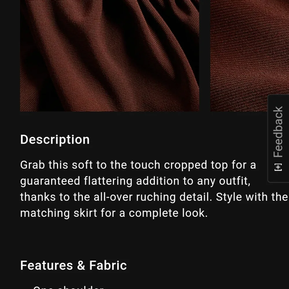 EXPRESS One Shoulder Rouched Top - Picture 6 of 6